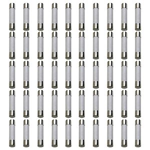 Kit 50 Fusível Para Microondas Electrolux Brastemp 20a 3cm