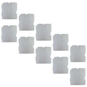 Kit 10 Placa De Mica Microondas Brastemp BM146 BMA30 BMS35