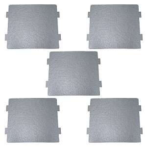 Kit 5 Placa De Mica Microondas Electrolux MEF28 MB38X MEC41