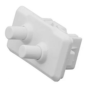 Interruptor da Porta Geladeira Brastemp BRW50 BRK50 Branco