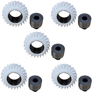 5 Catraca e Engaste Para Lavadora Electrolux LBT12 LF10 LM08