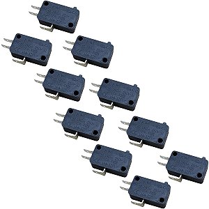 10 Chave Interruptor Para Microondas Electrolux 16A SS650