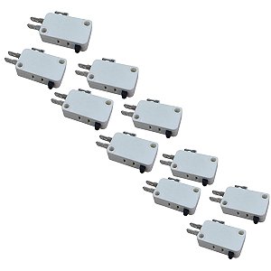 10 Chave Interruptor Para Microondas Electrolux 16A SS650