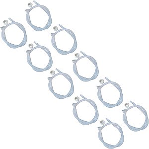 Kit 10 Mangueira Entrada Lavadora Mueller Big Popstock 1,2m