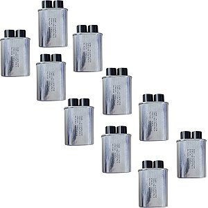 10 Capacitor Microondas Brastemp Consul 0.80uf 2100vac 4.8mm