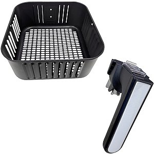 Kit Cesto e Puxador Air Fryer Mondial AFN40 AFPS01 Original