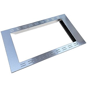 Moldura Com Ventilação Microondas Fischer Fit Line 25L Inox