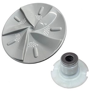 Kit Agitador Cinza + Cubo Lavadora Tanquinho Britânia 10Kg