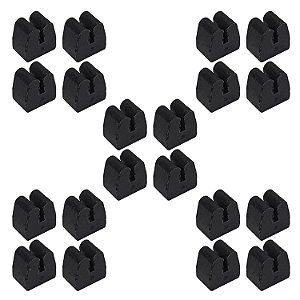 Kit 20 Borracha Da Trempe Grade P/ Fogão Cooktop Electrolux