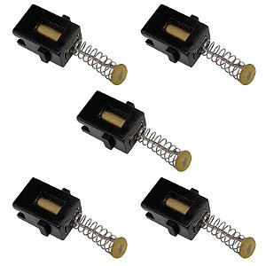 Kit 5 Escova Carbono do Motor Furadeira Philco PFU01 220V