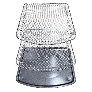 2 Grelha + Bandeja Coletora Air Fryer Electrolux EAF90 EAF91