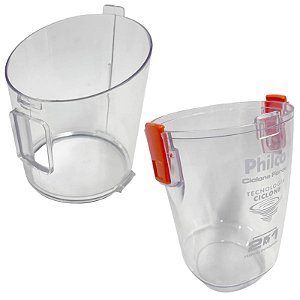 Kit Reservatório Completo Aspirador Pó Philco Ciclone PAS06