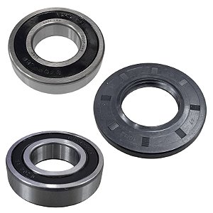 Kit Rolamentos Retentor Para Lava E Seca Philco Pls12 Plr12b