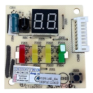 Placa Display Ar Condicionado Britânia Philco PH9000 BAC9000