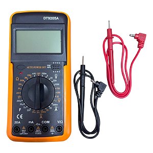 Multímetro e Capacímetro Digital Portátil Resetável