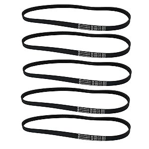 Kit 5 Correia Lavadora Electrolux 65976541 LTM15 LTP16 LBU16