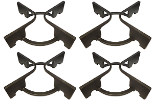 4 trempe grade grelha pequenas fogão atlas agile glass utop