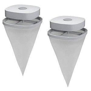 Kit 2 Filtro Fiapos Flutuante Coletor Cata Pelos Electrolux