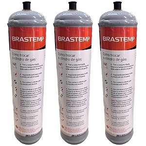 Kit 3 Cilindro Refil Carbonatação B Blend Brastemp BPG40