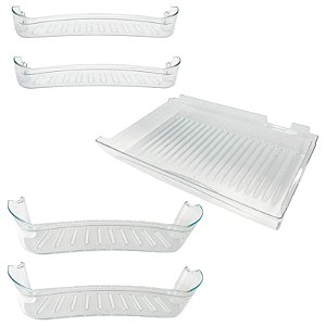 Kit Prateleiras da Porta e Extra Frio Geladeira Consul CRA30