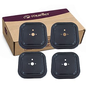 Kit 4 Bolacha do Queimador Fogão Mueller Fratello 4 bocas
