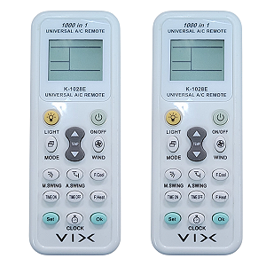 2 Controle Ar Condicionado Split Universal Carrier York