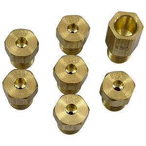 Kit Bicos Injetores Gicle GN Fogão Consul CFS5 5 Bocas