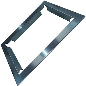 Moldura Inox Forno Fischer Fit Line Novo Gratinatto Lote