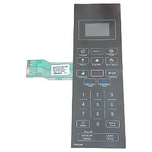 Teclado Membrana Adesiva Microondas Philco PMO28E PMO27EB