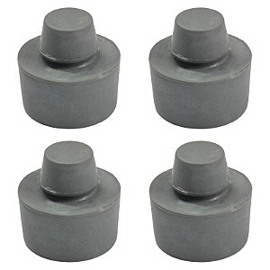 Kit 4 Pé Microondas Electrolux ME21G ME21S MEF33 MEG33 MG41R