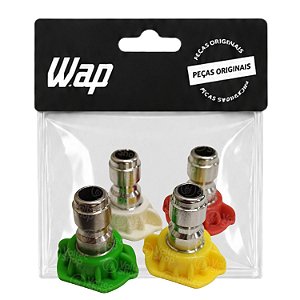 Kit 4 Bicos Lavadora De Alta-Pressão Wap 5100 Turbo Original