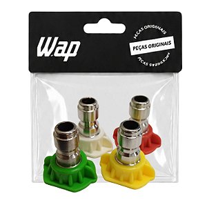 Kit 4 Bicos Lavadora De Alta-Pressão Wap 5100 Turbo Original