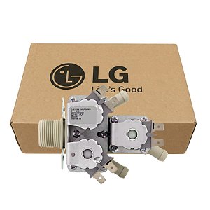 Válvula 3 vias Lavadora LG WD1252R WD1485AT WD1496ADP WD1412