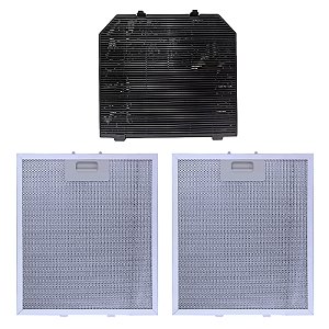 Kit 2 Filtro Alumínio + Carvão Coifa Philco PCO60I PCO90I
