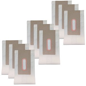 9 Saco Descartável para Aspirador Pó Wap Ambiance Black/Plus