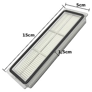 2 Filtro Para Aspirador Robo Xiaomi S20 X20+ X10+ S10 Plus