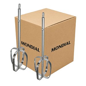 2 Batedor Massa Leve Batedeira Mondial KT-31 NKT-25 KT46 B12