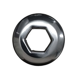 Acabamento Canopla Sextavada Para Torneira Banheiro 5cm