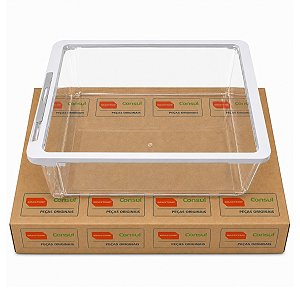 Gaveta Legumes Geladeira Brastemp Brm56 Brm57 Original Lote