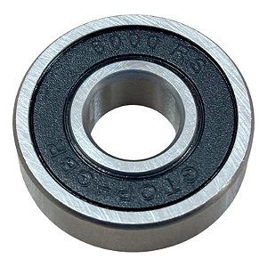 Rolamento Esférico 6000 2RS Para Motores Elétricos 10x26x8mm