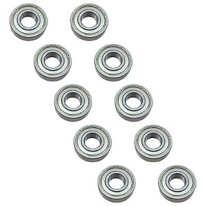 Kit 10 Rolamento 6202 ZZ Blindado 15x35x11mm Para Lavadora