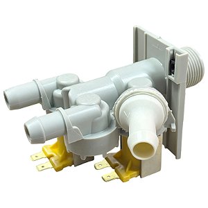 Válvula Tripla 3 Saídas Para Lavadora Brastemp BWP11 BWU11