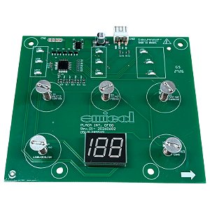 Placa Display Para Geladeira Electrolux 64502498 DWX51 DFW51