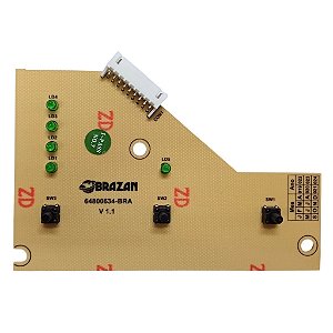 Placa Interface Para Lavadora Electrolux Lte12 64800634