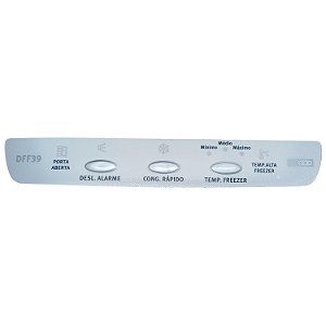 Membrana painel Controle Refrigerador Electrolux DFF39 Origi