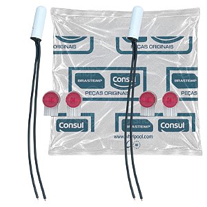 2 Sensor Geladeira Brastemp Consul 2,7k BRM45 CZD12 Original