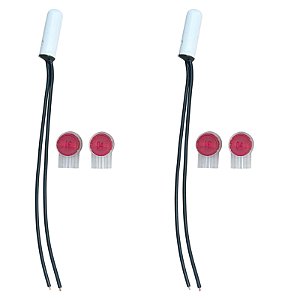 2 Sensor Geladeira Brastemp Consul 2,7k BRM45 CZD12 Original