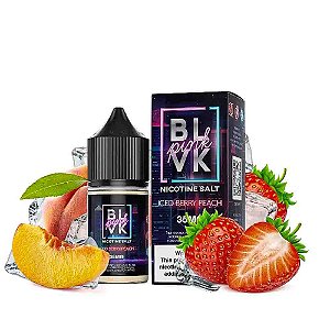 Nicsalt BLVK - Iced Berry Peach - 30ML