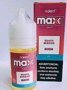Salt Naked Maxx - Guava Berries Ice - 35mg - 30ml