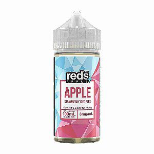 Juice 7Daze - Reds Apple Strawberry Iced - 0mg - 100ml